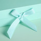 Collapsible Magnetic Box with Ribbon 9" x 6.75" x 2.75" 