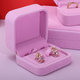 Velvet Jewelry Box Pink