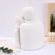 Resin Couple Mannequin Necklace Pendant Jewelry Display Set 