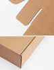 100 pcs Shipping Mailer Corrugated Box Kraft Brown 