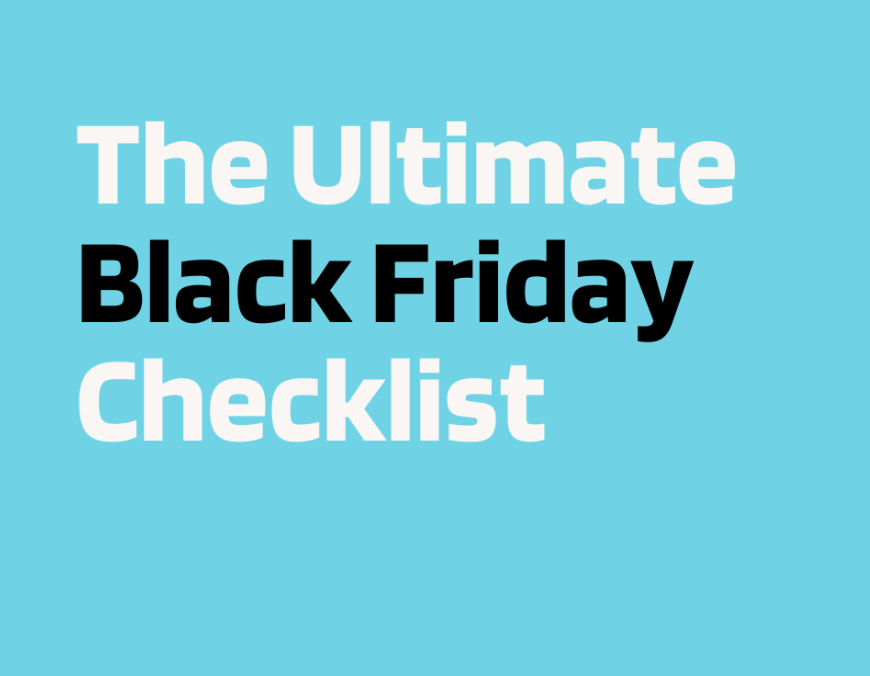The Ultimate Black Friday Checklist - Zakka Canada