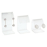 3-Pc Acrylic Earring Display Set