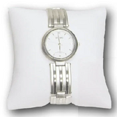 12 Watch Bracelet Pillow Display White Velvet