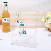 2pcs Acrylic Earring Stud Display Stand 48 Holes Clearview