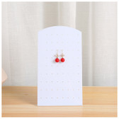 2pcs Acrylic Earring Stud Display Stand 72 Holes White