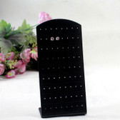 2pcs Acrylic Earring Stud Display Stand 72 Holes Black