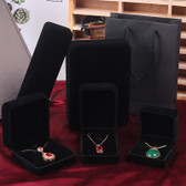 Velvet Jewelry Box Black