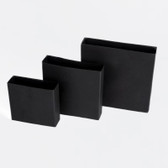 10pcs Paper Sleeve (For 3D Box 3 1/2" x 3 1/2") Black