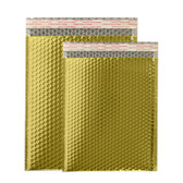 metallic gold bubble mailer envelope