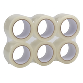 3" Clear Strong Adhesive Packing Tape 48mm x 100m (pack of 6)