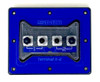 SMD 2 Channel Speaker Terminal X-2 - Aluminum