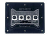 SMD 2 Channel Speaker Terminal X-2 - Aluminum