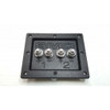 SMD 2 Channel Heavy Duty Speaker Terminal (Stainless) (3/4" PVC Black)