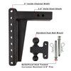 2.5" HEAVY DUTY 12" DROP/RISE HITCH