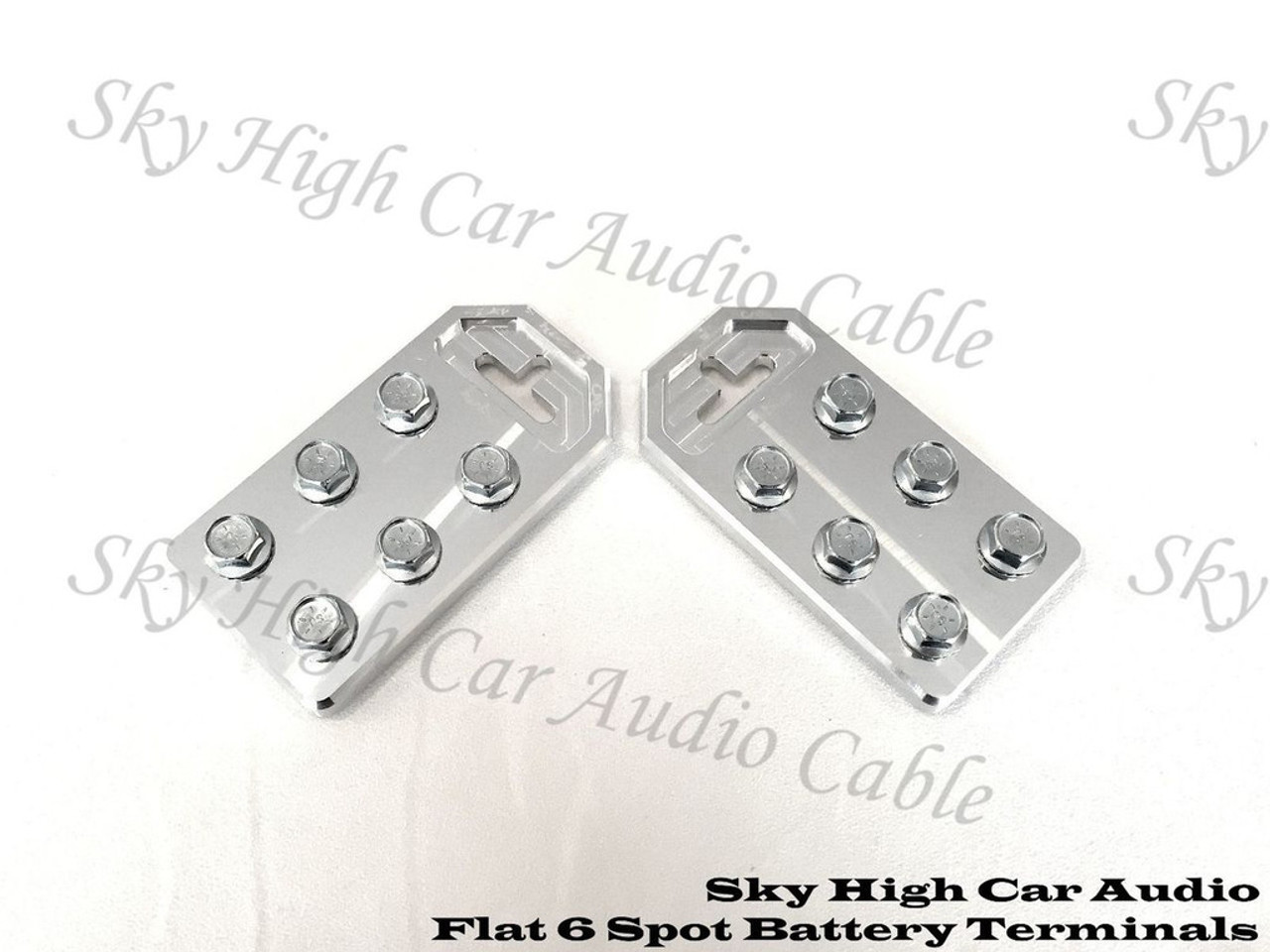 Sky High Car Audio 6 Flat Battery Terminals