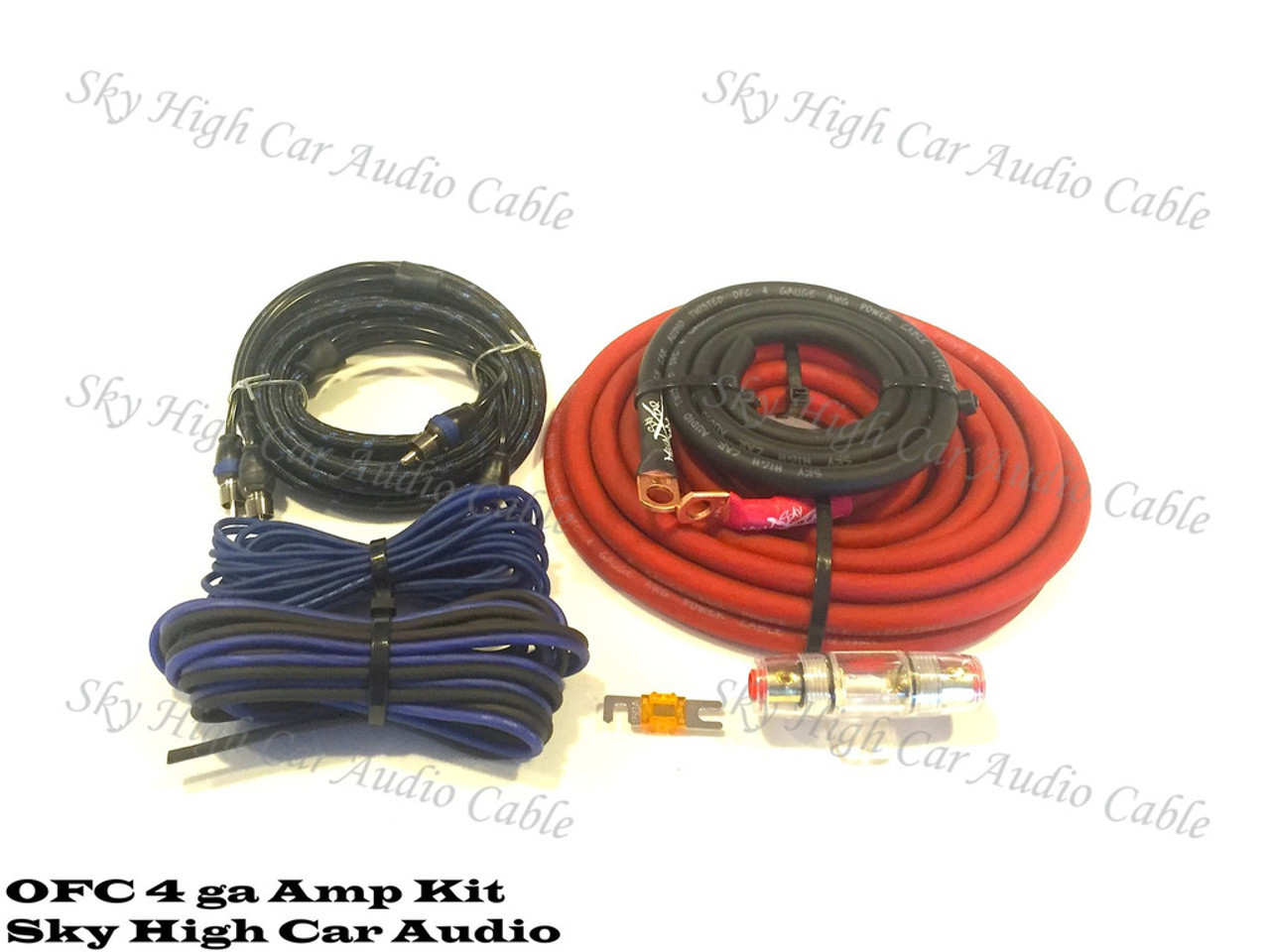 SHCA 4 Gauge OFC Amp Install Kit