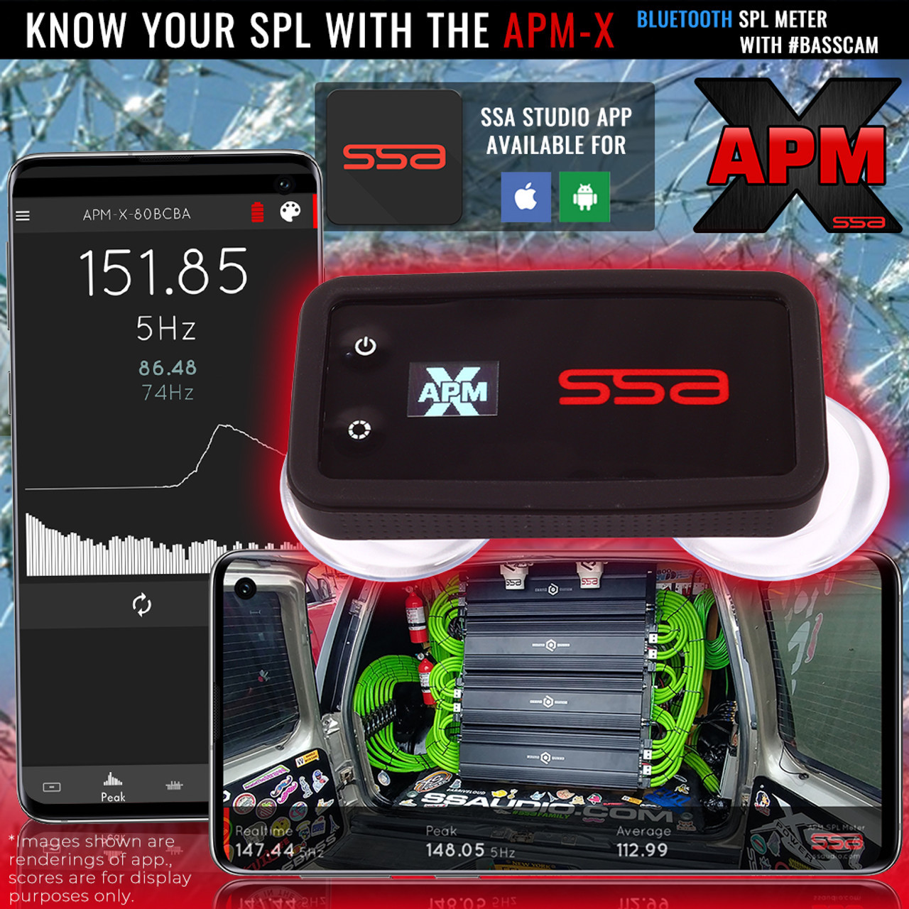 SSA APM-X Wireless SPL Meter