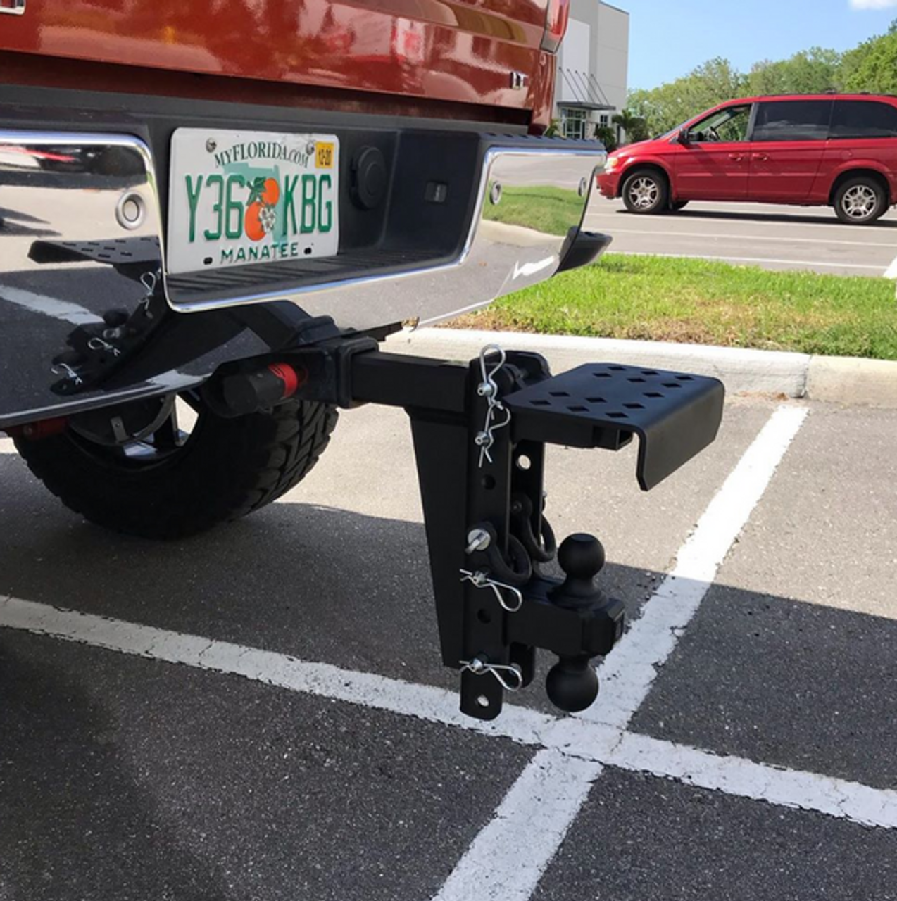 2.0" HEAVY DUTY 10" DROP/RISE HITCH