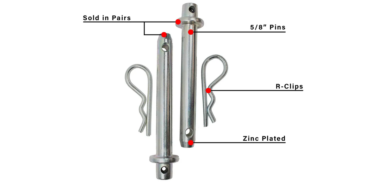 Bulletproof Replacement Standard Pins (Pair)