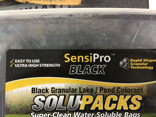 SensiPro- Black Pond Dye (10- 5 oz bags)