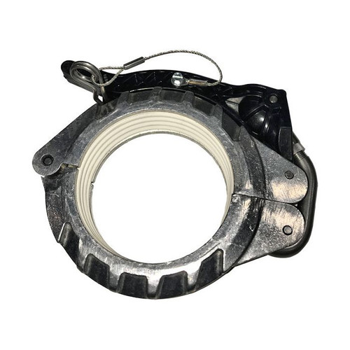 BTI Coupler - 4" - Groove x Groove - Aluminum Body - Composite Handle - Solid Gasket