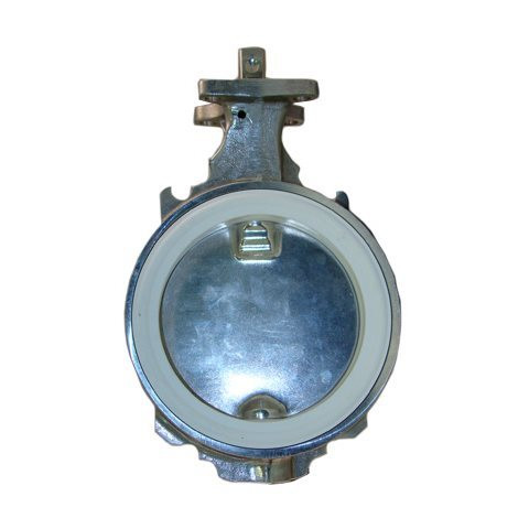Butterfly Valve - AL Disc - Buna Seat (White) - Aluminum Body