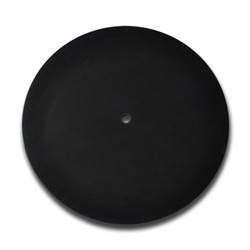 Tee - Bottom Drop Door Gasket - 6" - 1/4" Black Buna
