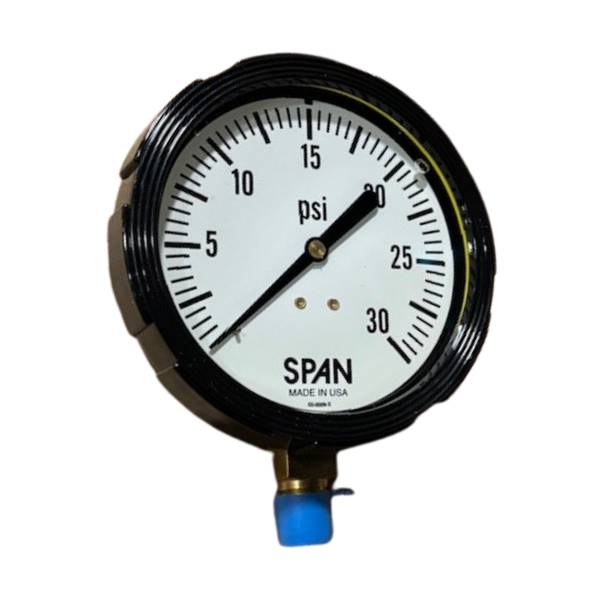 SPAN LFC-310 Pressure Gauge (0-30 PSI)