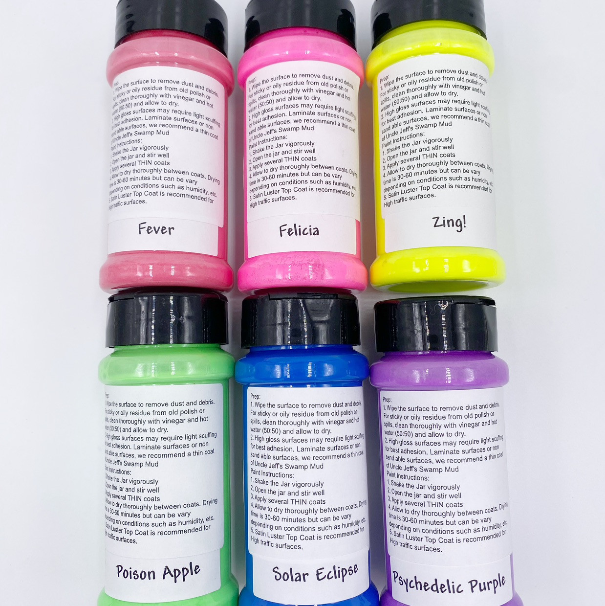 Miss Lillian's Neon Chock Paint Set Special