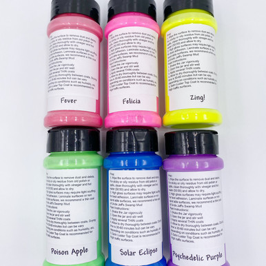 Miss Lillian's Neon Chock Paint Set Special