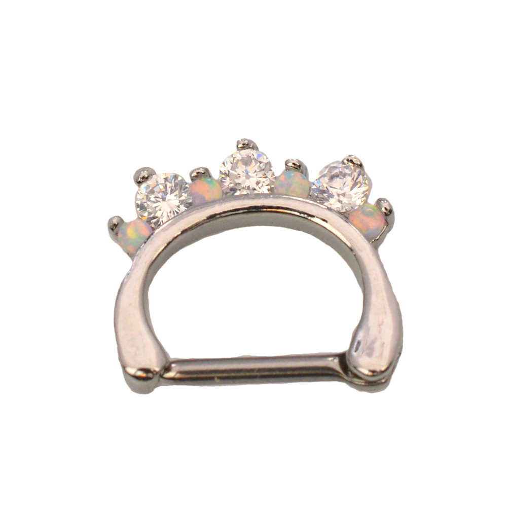 10Pcs Septum Piercing Kit Horseshoe Circular, Septum, Needle