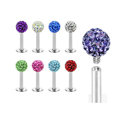 Surgical Steel Internally Threaded Labret