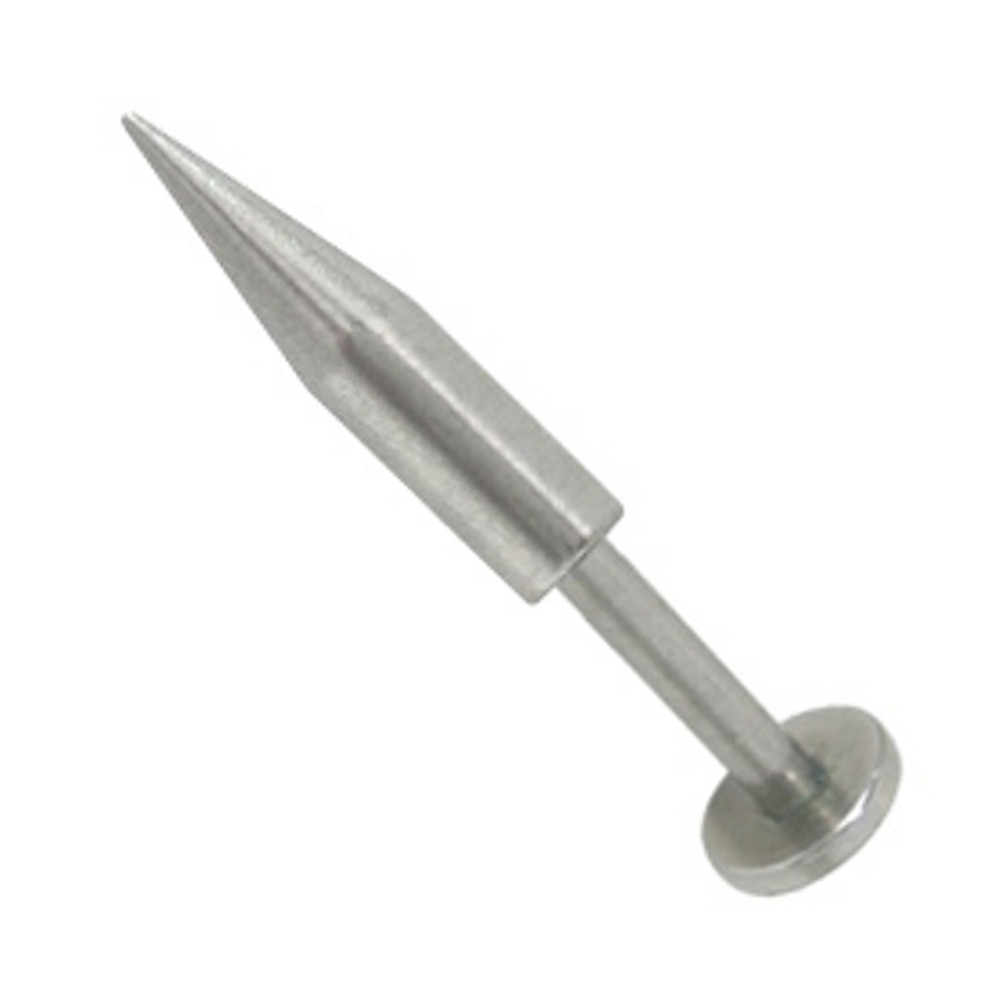 Long Cone Spike Bead Labret Stud 14G