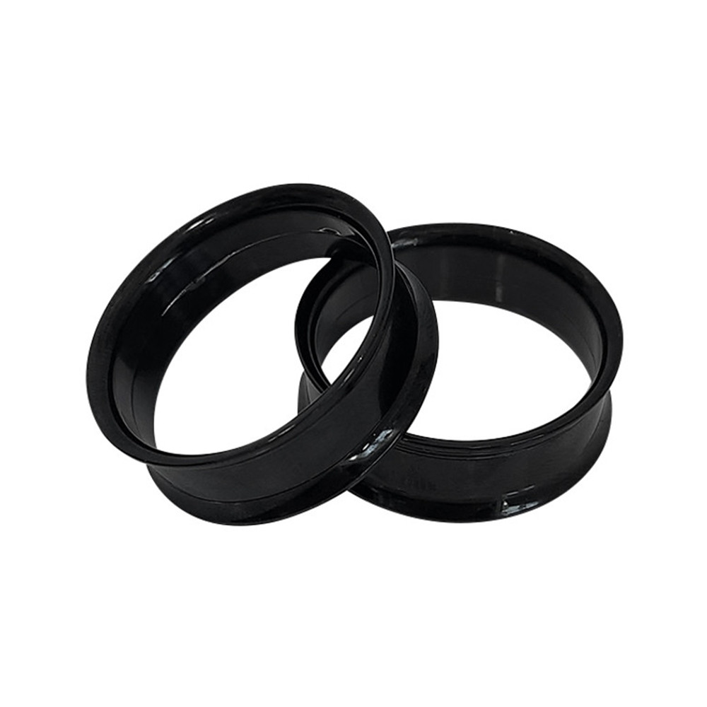 2 Pcs 8g-5/8" Stainless Steel Ear Tunnels & Plugs - Stretching Gauges Body Piercing By Oyaface