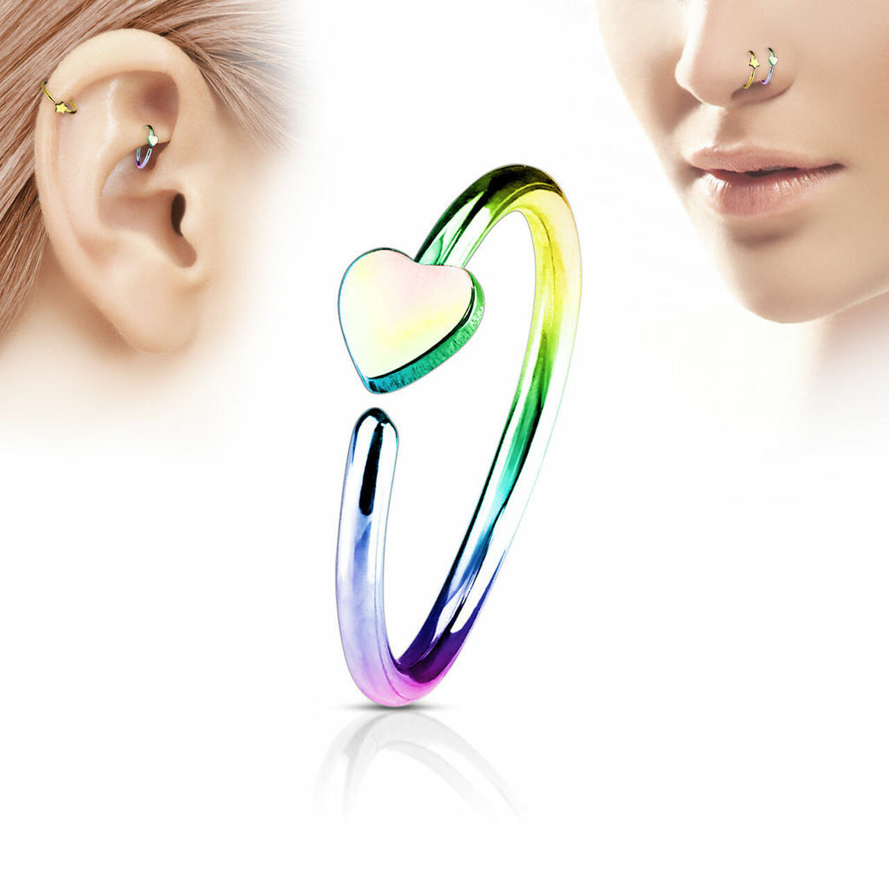 CHIEKO➕ heart stock pierce GD heart stock pierce｜CHIEKO+(チエコプラス)公式通販