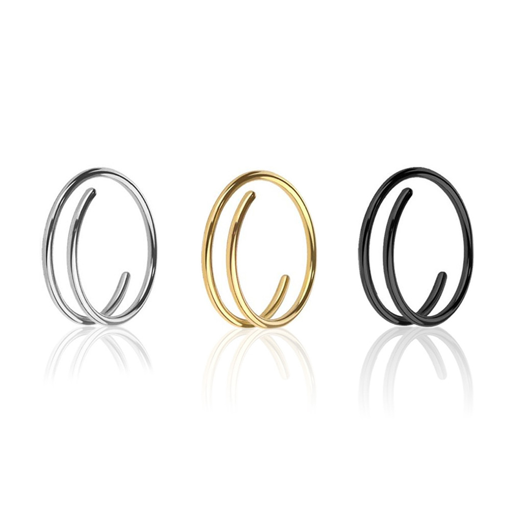 PRY Double Twisted Ring 20号 Double Ring Twisted Cross with Co