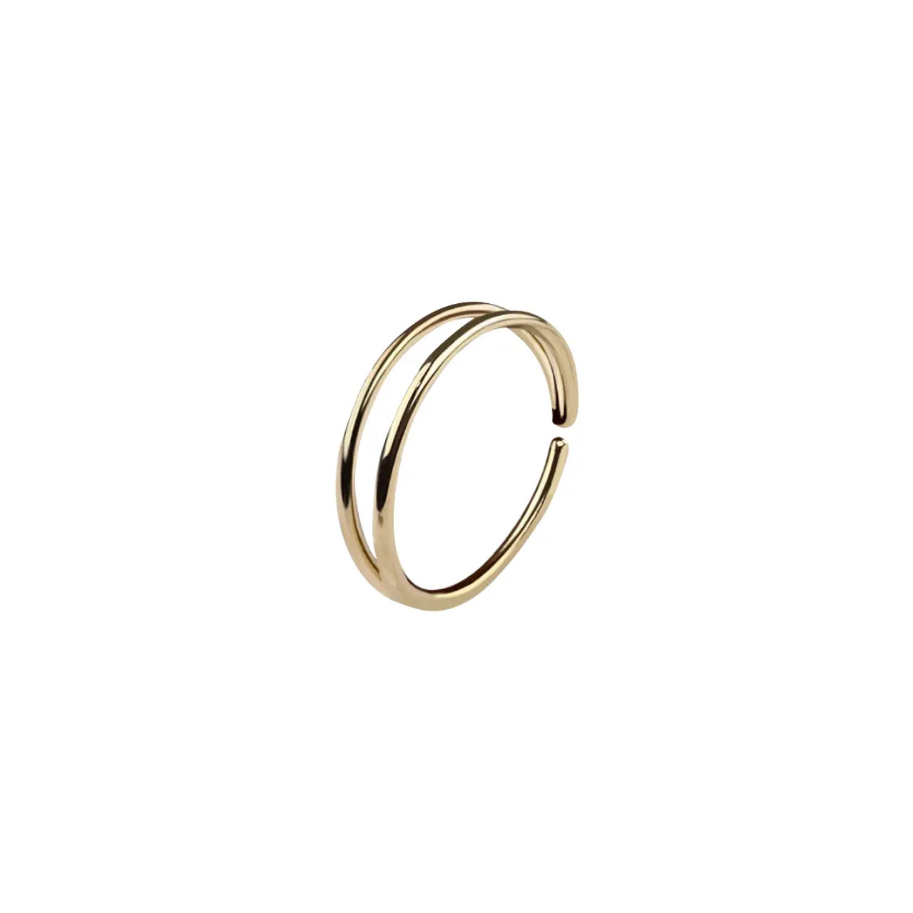 Golden Gold Nose Ring at Best Price in Faridabad | Shriram Jewellers