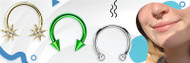 Find Your Perfect Circular Barbell Nose Piercing