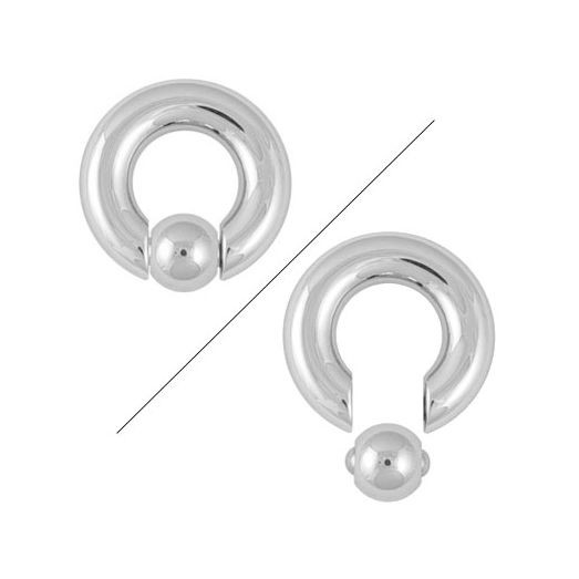 12g - 00g CBR BCR Genital Prince Albert Heavy Gauge Acrylic - Foto 9