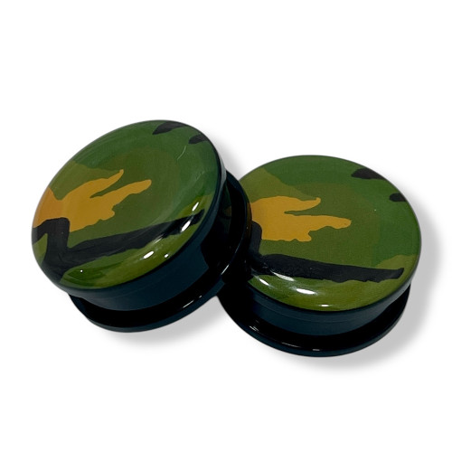 Acrylic Camouflage Plugs