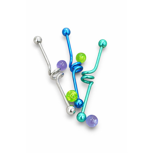 Spiral Industrial Barbell