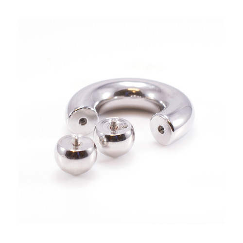 Internally Threaded Ball Ends Horseshoe Rings Circular Barbells