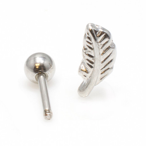 Externally Threaded Feather Cartilage Barbells