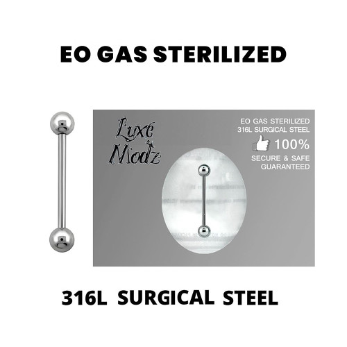 Sterilized Straight Barbells Piercings