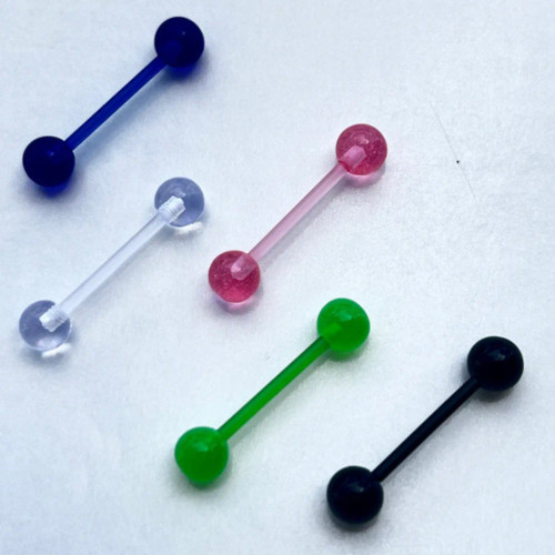 Glow in The Dark Straight Barbell