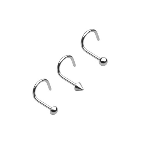 20 Gauge or 18 Gauge Solid Titanium Nose Screw