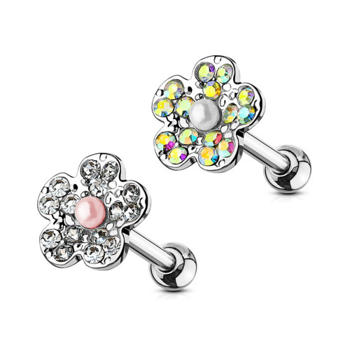 Flower Top Cartilage Studs