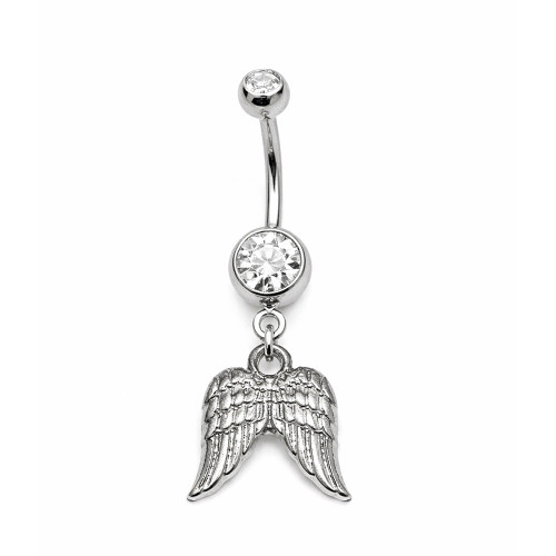 Dangle Angel Wings Belly Rings