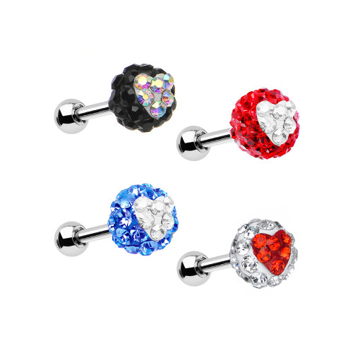 Ferido Heart Tragus Cartilage Barbells