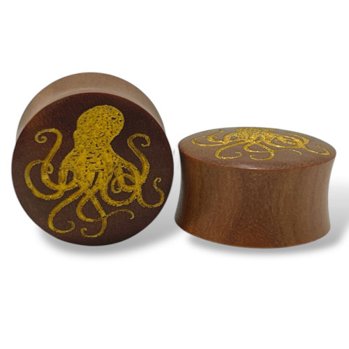 Octopus ear gauges discount
